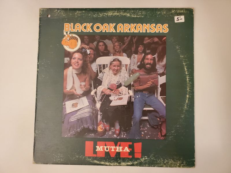 Black Oak Arkansas Live! Mutha vinyl record